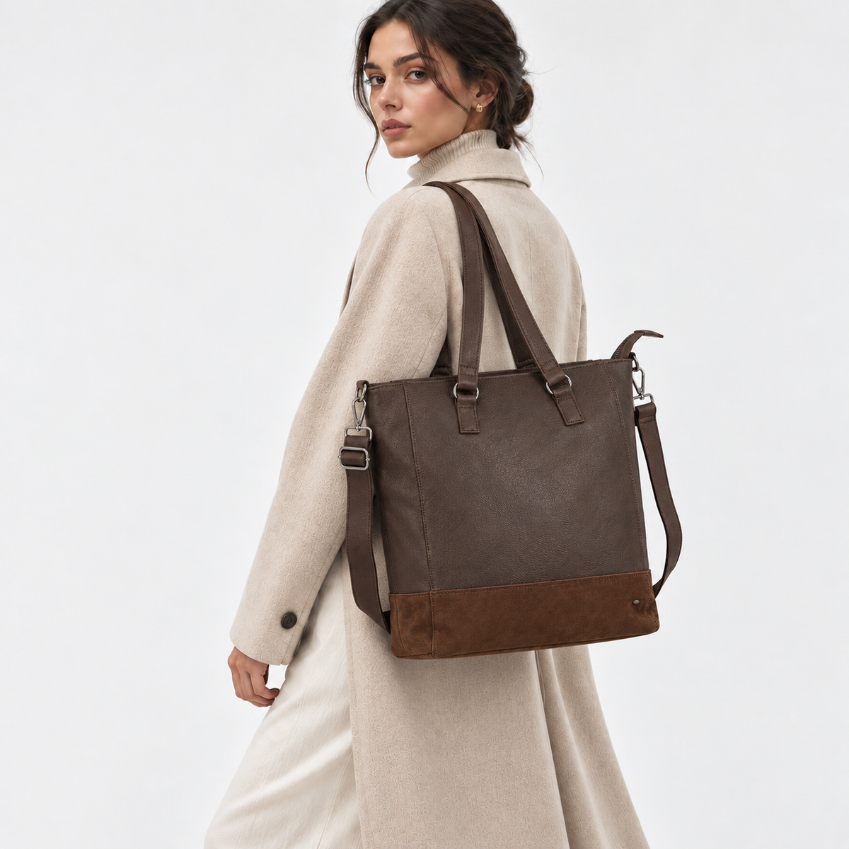 Clever Bruin – Dames Shopper & Schoudertas