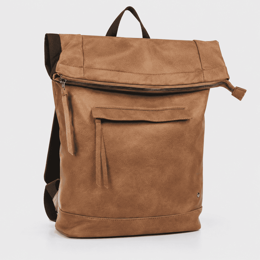 Haarlem – Dames Rugtas Camel met Laptopvak