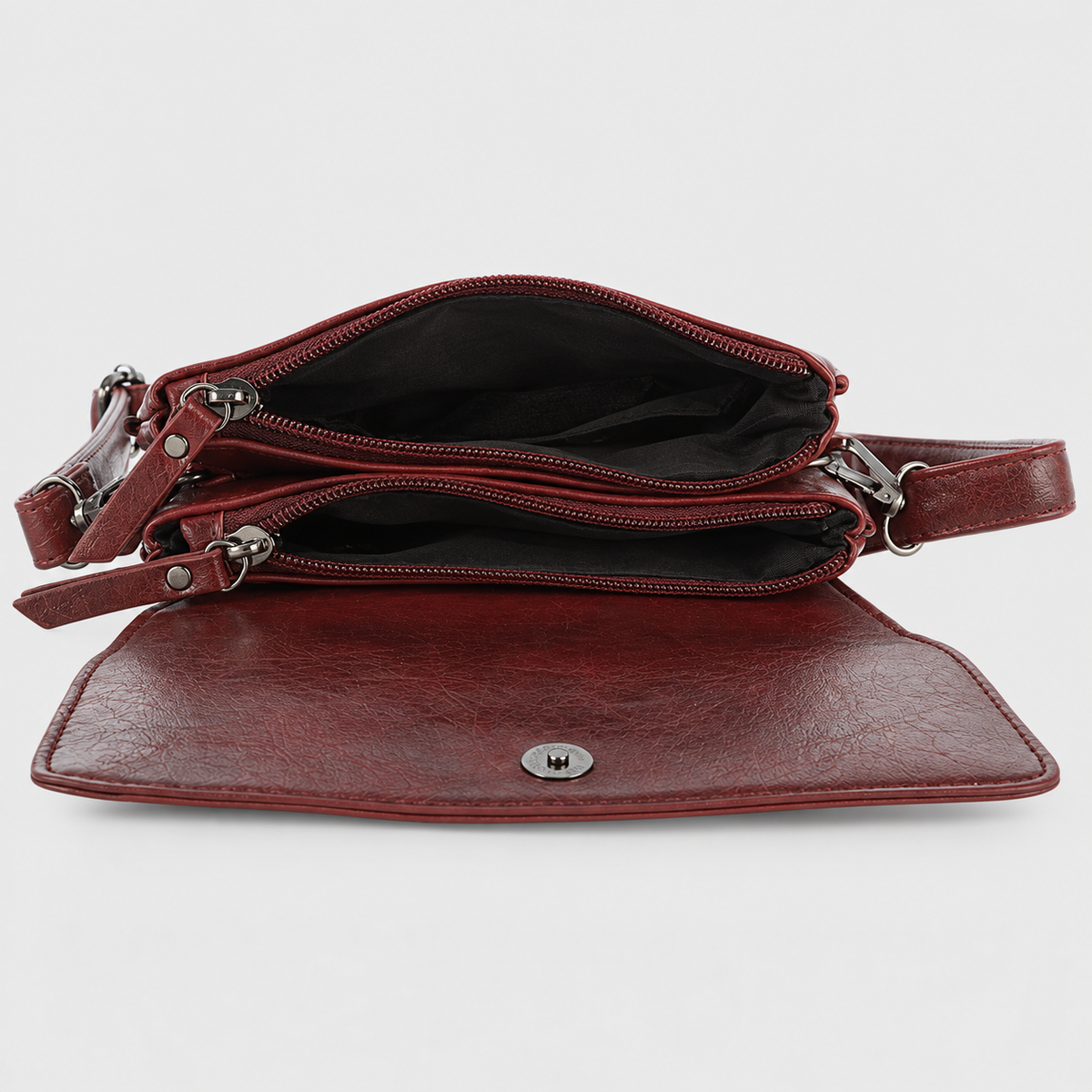 Jena Burgundy – Dames Schoudertas