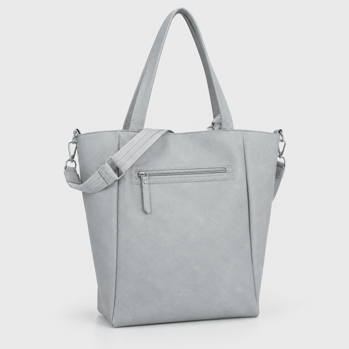 Macon – Dames Shopper Sky Blue met Sjaaltje