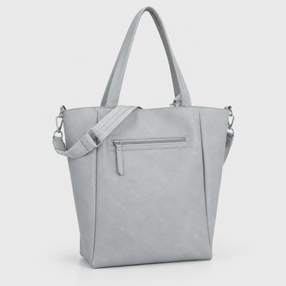 Macon – Dames Shopper Sky Blue met Sjaaltje