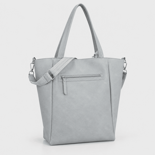 Macon – Dames Shopper Sky Blue met Sjaaltje