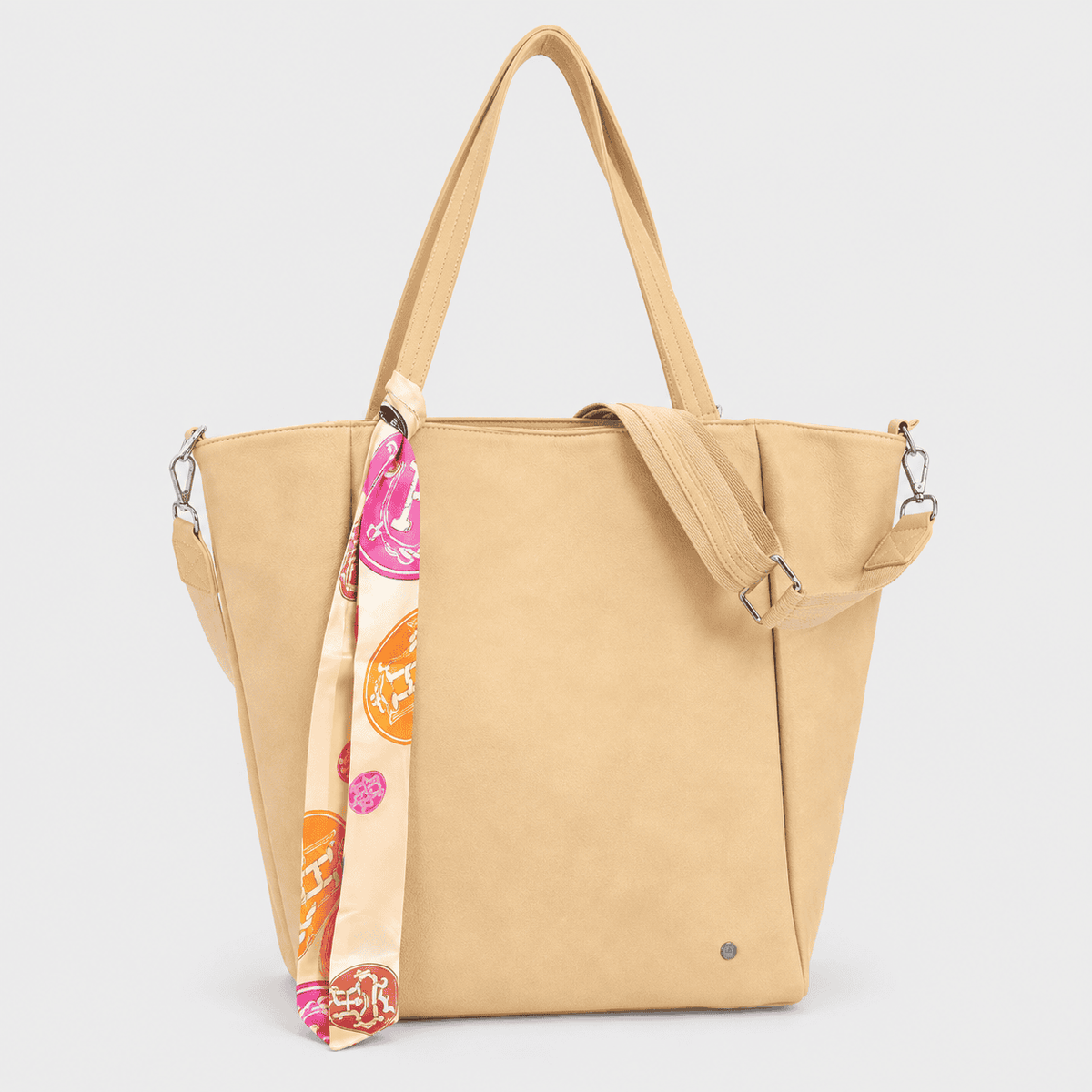 Macon – Dames Shopper Geel met Sjaaltje