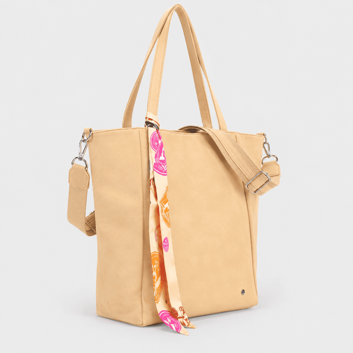 Macon – Dames Shopper Geel met Sjaaltje