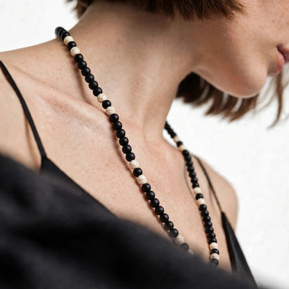 Noir Ivoire – Edelstenen Damesketting