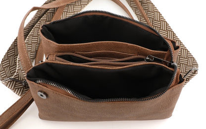 New York – Camel Schoudertasje