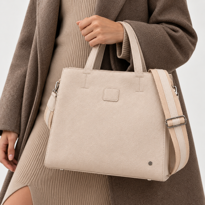 Paris – Dames Handtas Taupe