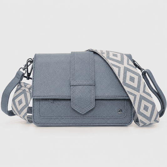 Rione – Dames Crossbody Tas Jeansblauw
