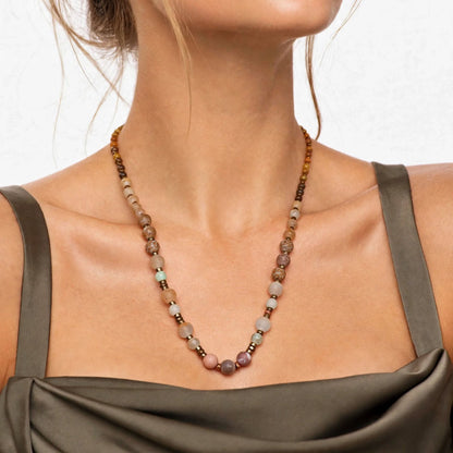 Sabbia Rosa – Edelstenen Damesketting