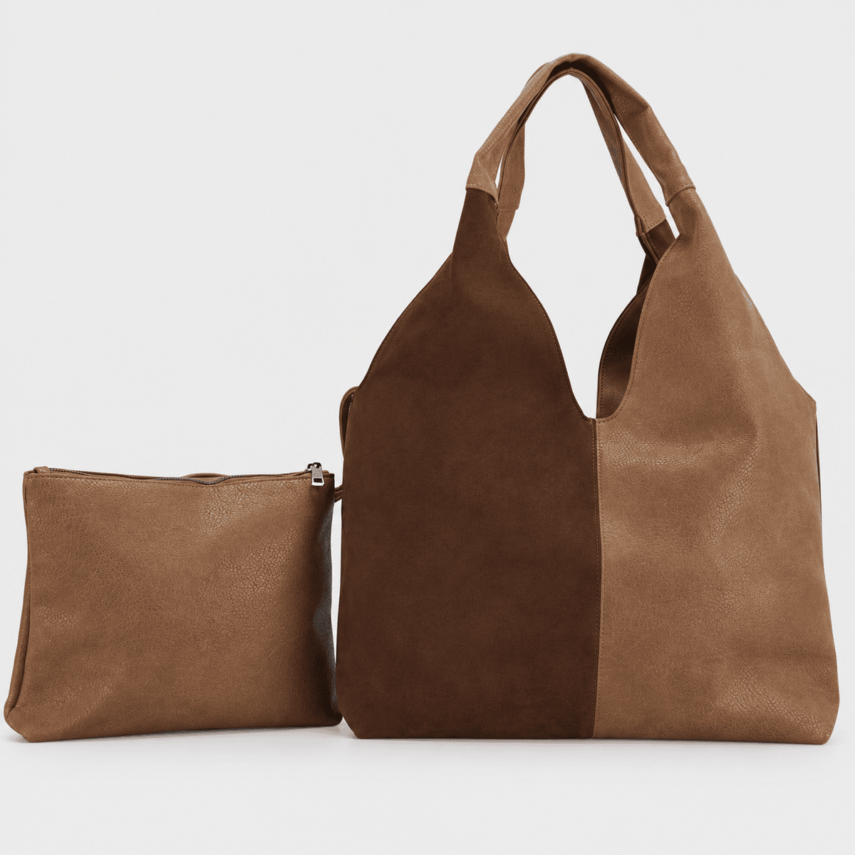 Turnhout Camel – Dames Hobo Shopper & Schoudertas met Etui