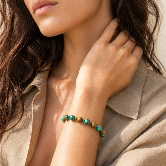 Bracciale Verde – Unisex Edelsteen Armband