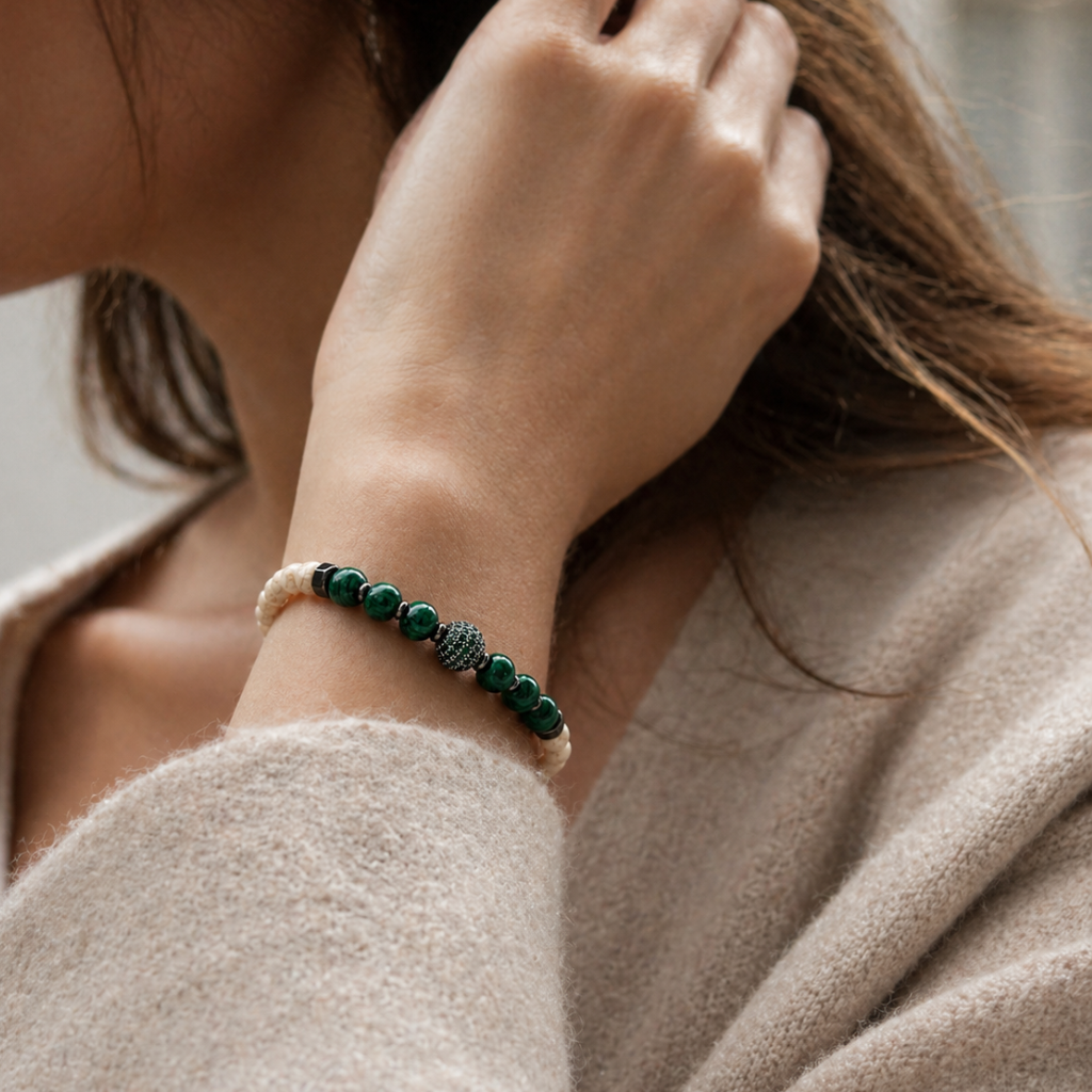 Bracciale Verde Eleganza