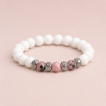 Bracciale Rosa Bianca
