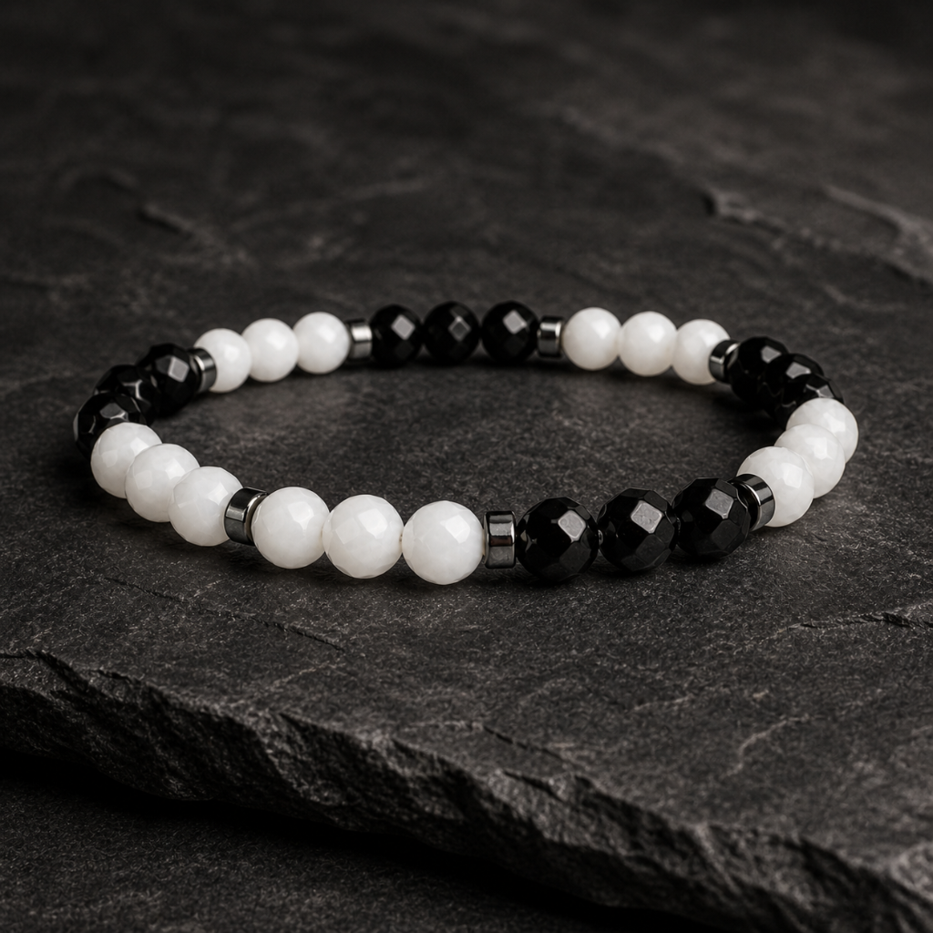 Bracciale Nero Bianco