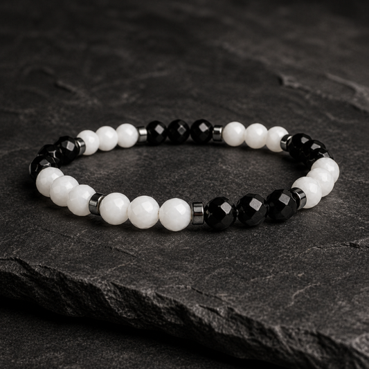 Bracciale Nero Bianco