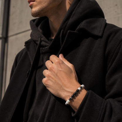 Bracciale Nero Bianco