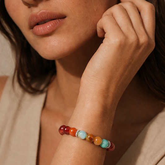 Bracciale Tramonto – Dames Edelsteen Armband