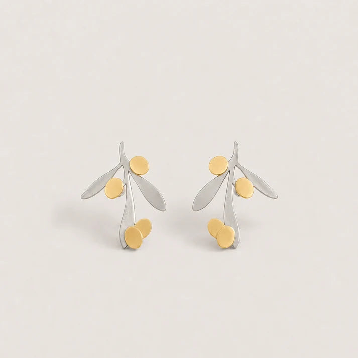 Ramo d’Ulivo – Two-Tone Dames Oorstekers