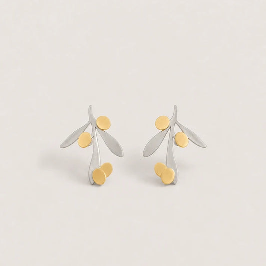 Ramo d’Ulivo – Two-Tone Dames Oorstekers