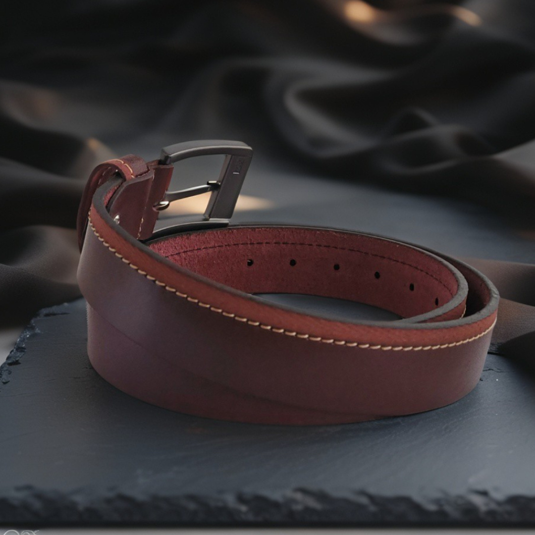 Unisex Leren Riem Toscana Classica