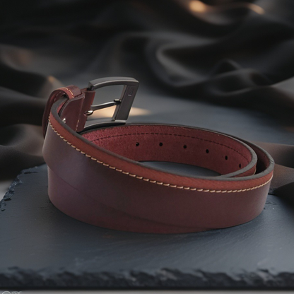 Unisex Leren Riem Toscana Classica