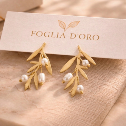 Oorbellen – Perla d’Ulivo