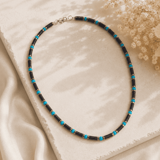 Nuit Turquoise – Dames Ketting