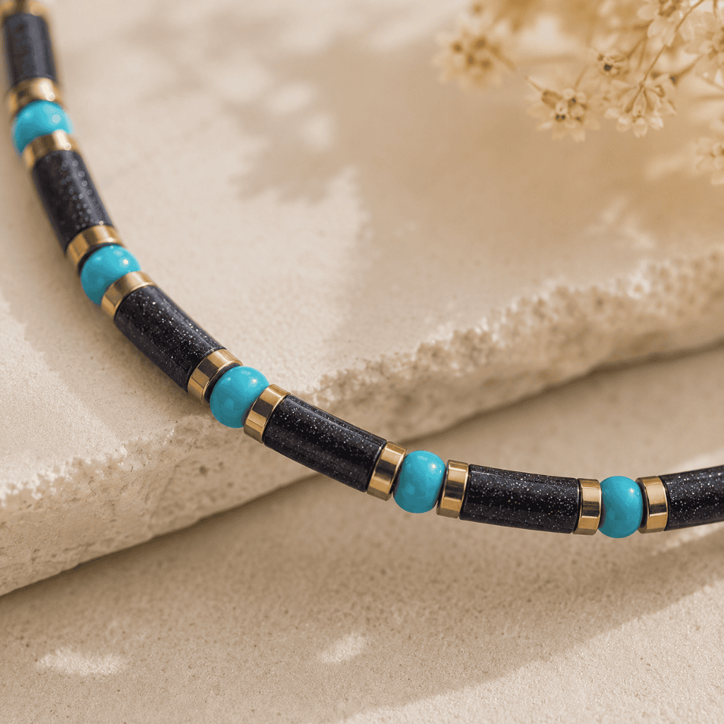 Nuit Turquoise ketting