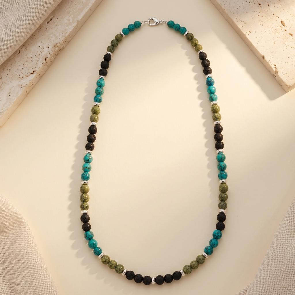 Edelsteen ketting – Terra Verde Eleganza