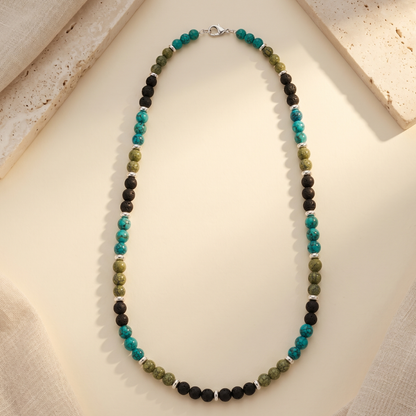 Edelsteen ketting – Terra Verde Eleganza