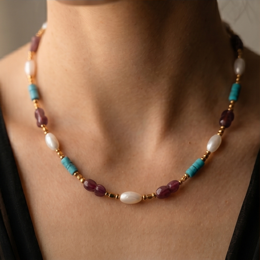 Riviera Nomade – Dames Edelsteen Ketting