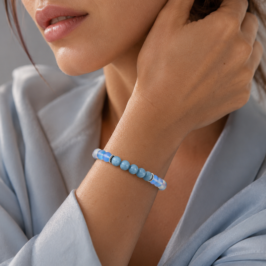 Ocean Breeze – Dames Edelsteen Armband
