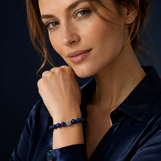 Mystic Blue – Dames Lapis Lazuli Armband