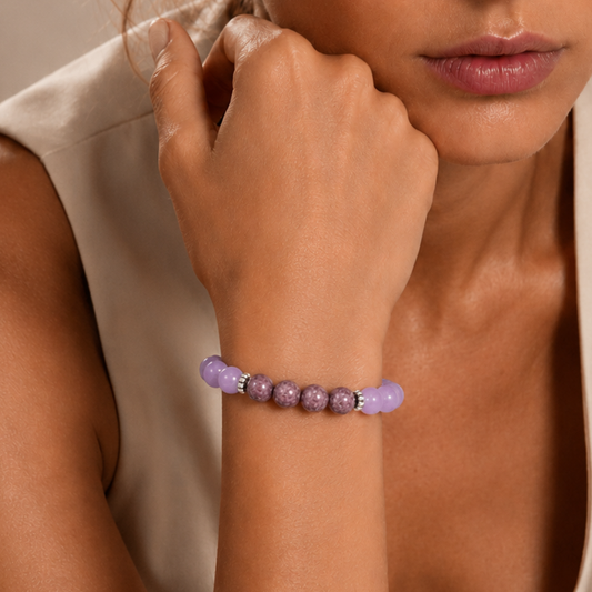 Viola Notturna – Dames Edelsteen Armband