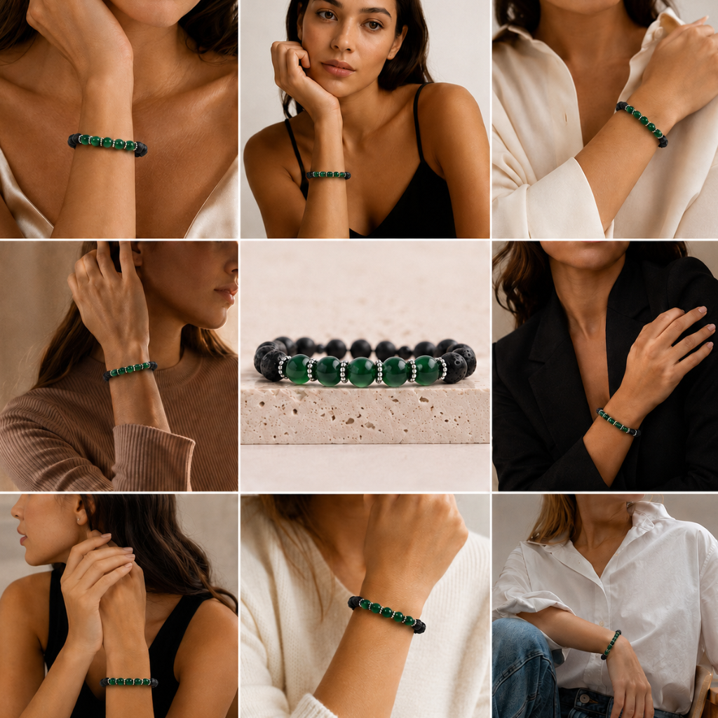 Emerald Edge armband