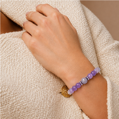 Lavender Glow armband
