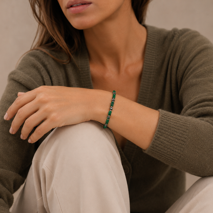 Emerald Touch Armband