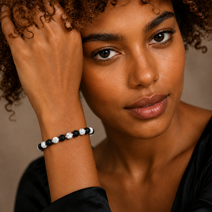 Bianco e Nero armband