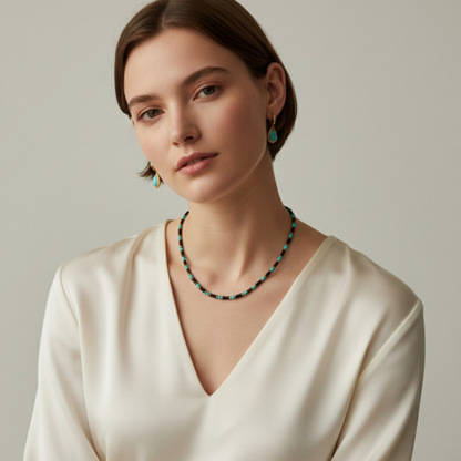 Nuit Turquoise ketting