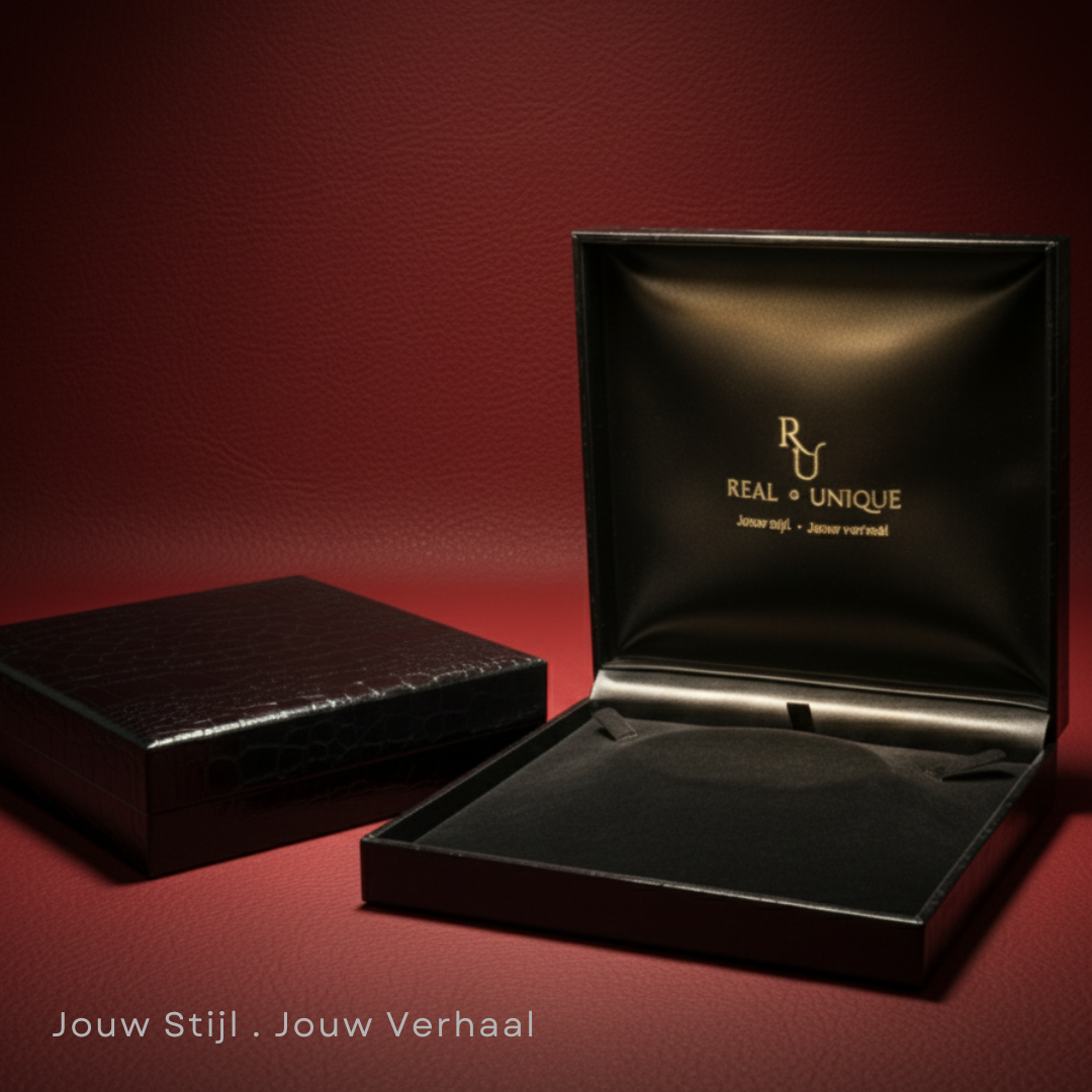 Perles de Minuit Rouge ketting