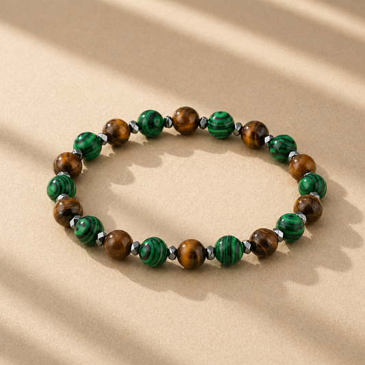 Bracciale Verde – Unisex Edelsteen Armband