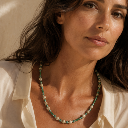 Collier Émeraude Riviera