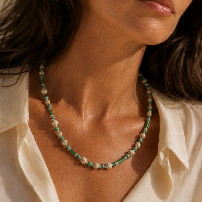 Collier Émeraude Riviera