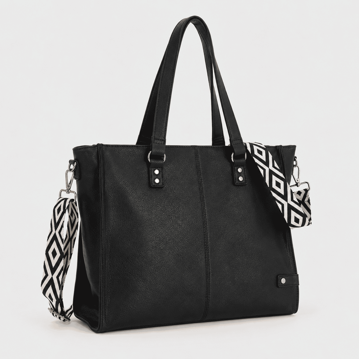 Veghel – Dames Shopper & Schooltas Zwart