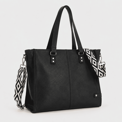 Veghel – Dames Shopper & Schooltas Zwart