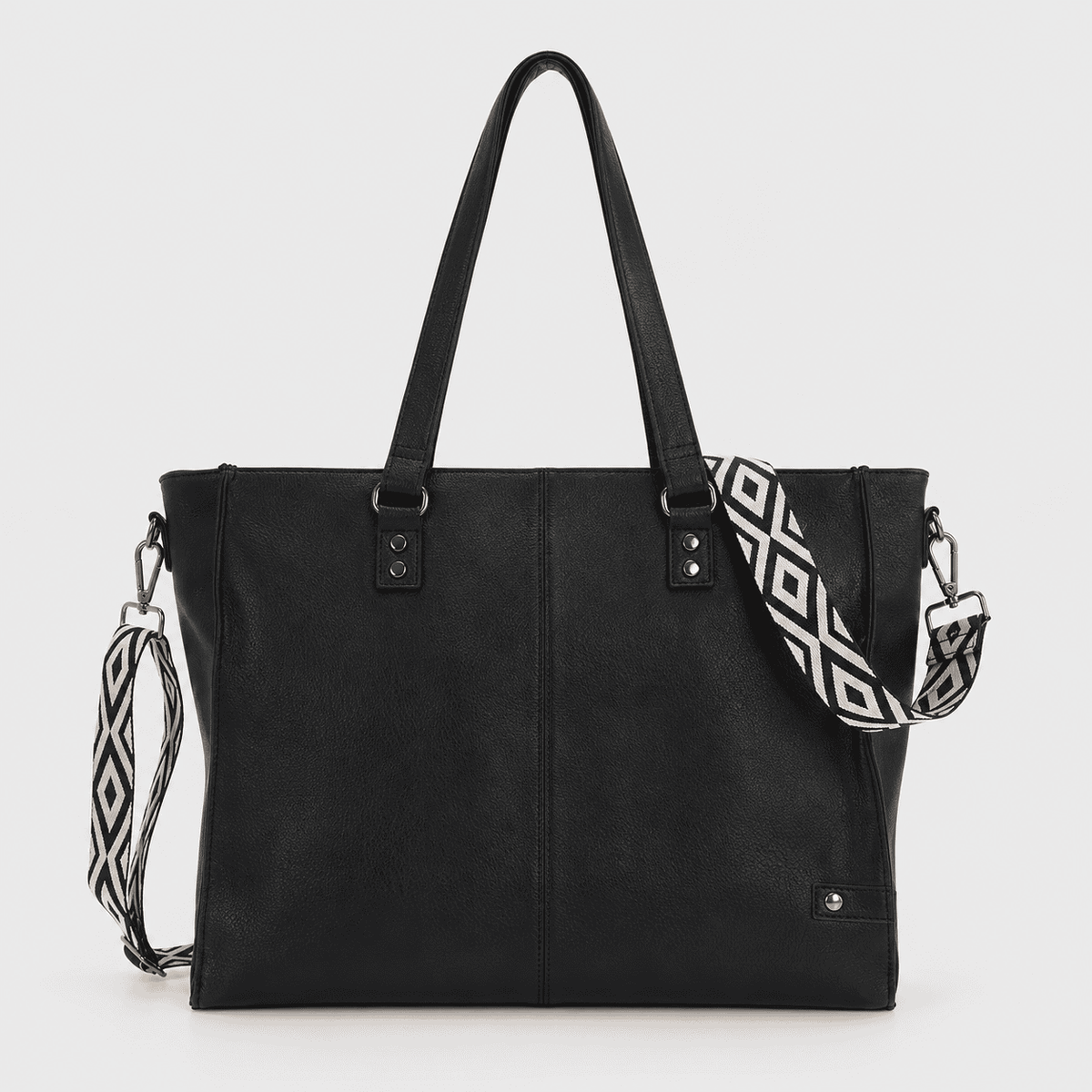 Veghel – Dames Shopper & Schooltas Zwart