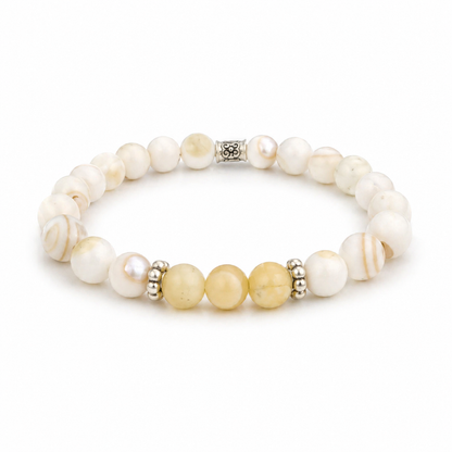 Desert pearl armband