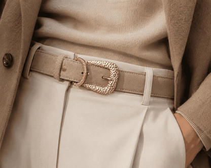Damesriem Celine – Latte Beige