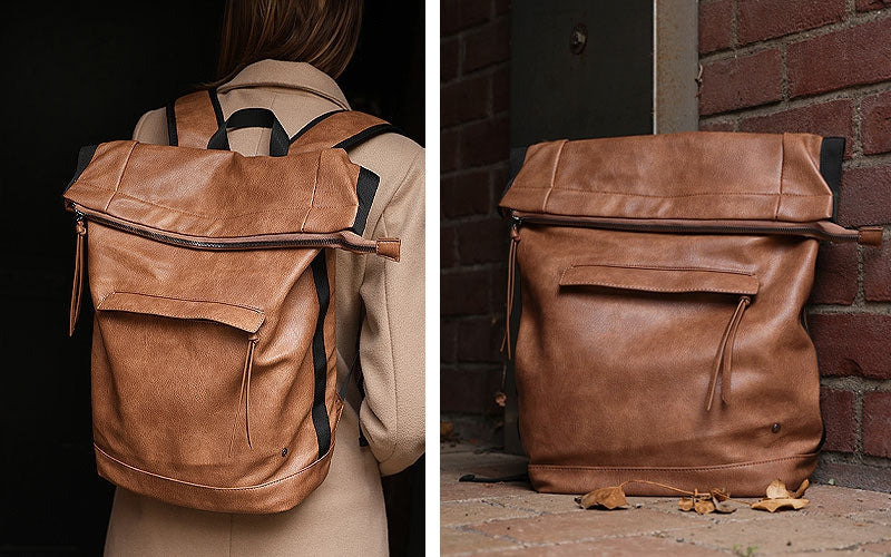 Rugtas Haarlem Camel