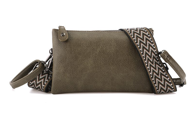 New York – Donkergroen Schoudertasje